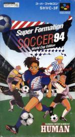 Super Formation Soccer '94 Box Art Front